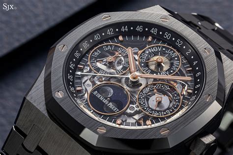 audemars piguet royal oak perpetual calendar black